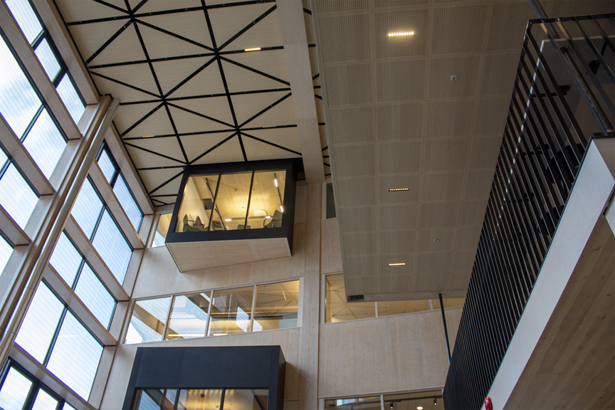 A thoughtfully designed building